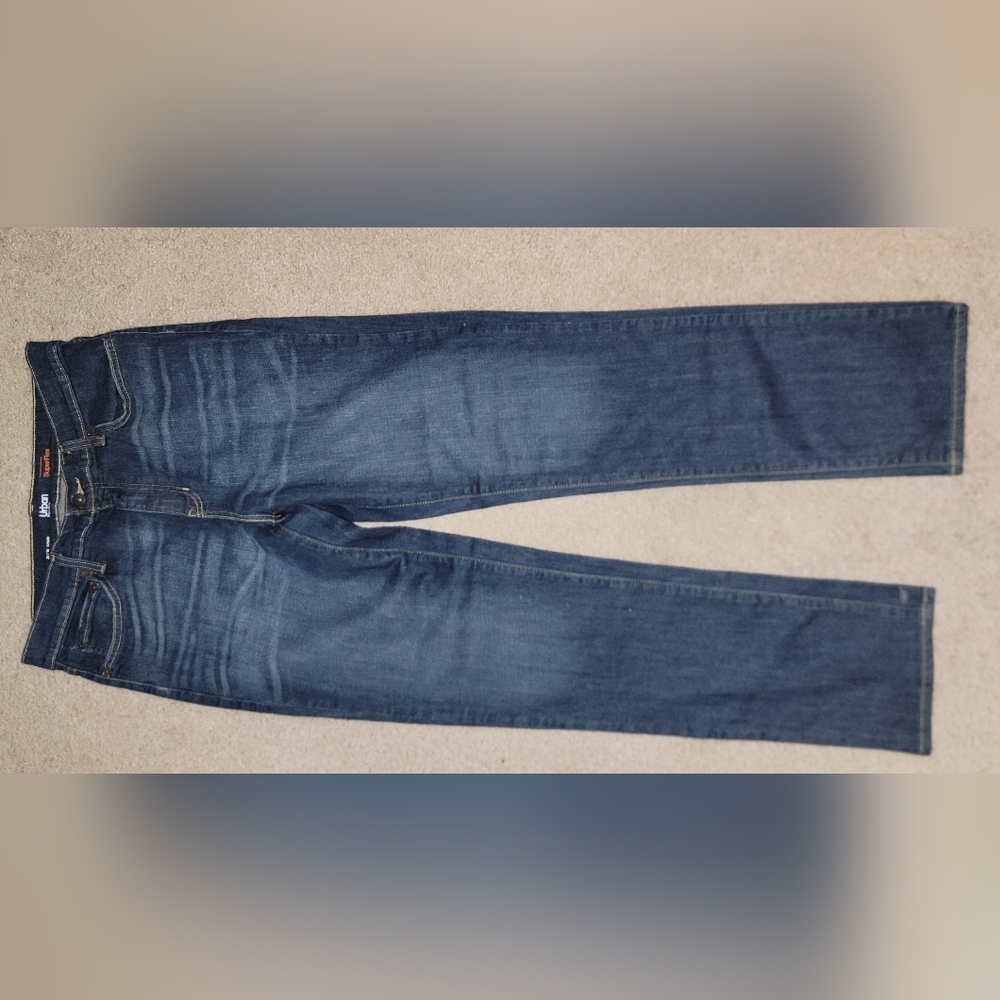 Urban Pipeline Men's Dark Blue Straight Jeans